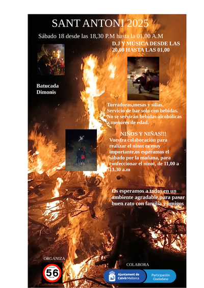 <bound method DexterityContent.Title of <Event at /fs-calvia/calvia/es/calvia-al-dia/agenda/foguero-son-caliu>>.
