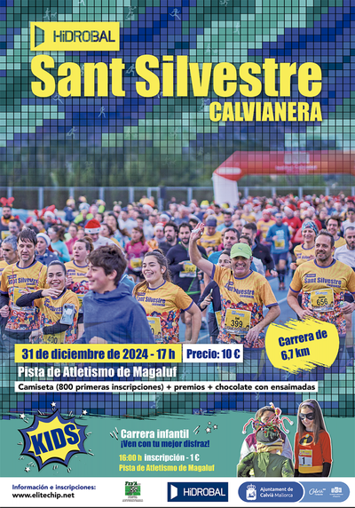 Carrera Hidrobal Sant Silvestre Calvianera 2024.