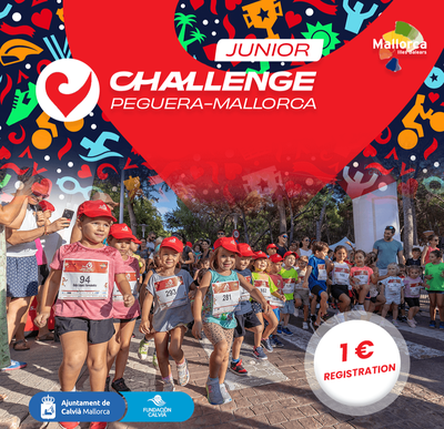 Junior run Challenge Peguera Mallorca.