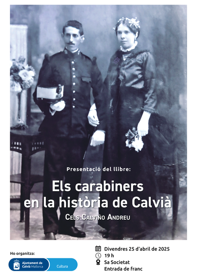 <bound method DexterityContent.Title of <Event at /fs-calvia/calvia/es/calvia-al-dia/agenda/presentacion-libro-els-carabiners-en-la-historia-de-calvia>>.