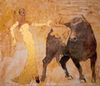 Exposición de pinturas de Adam Marian Pete.