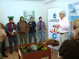Rotundo éxito del curso sobre "Huerta Urbana".