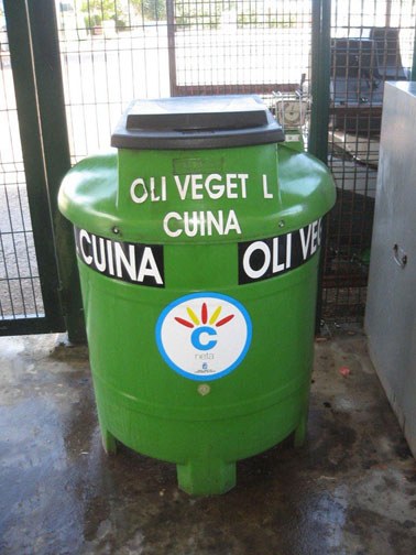 Renovación de puntos de recogida de aceite.