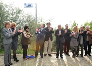 Inauguradas dos calles de Peguera.