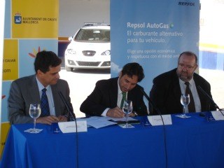 Colaboración con Repsol para el uso del autogas.