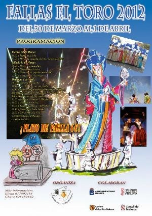 Fallas El Toro 2012.