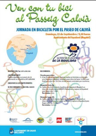 Calvià celebra la Semana Europea de la Movilidad.