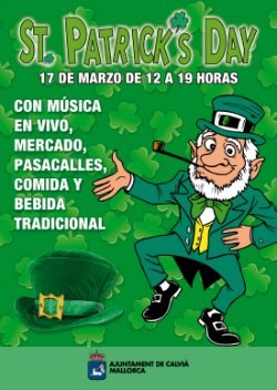 Santa Ponça celebra el domingo San Patricio.
