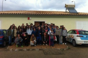 Visita del IES Bendinat a la Deixalleria.
