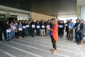 Manifiesto contra la violencia de género.
