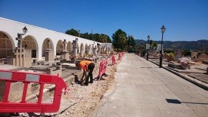 Mejoras en los cementerios de Calvià y es Capdellà.