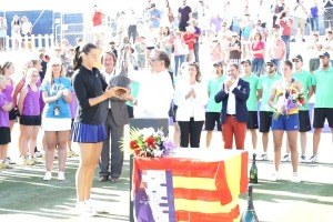 Caroline García, ganadora del Mallorca Open.