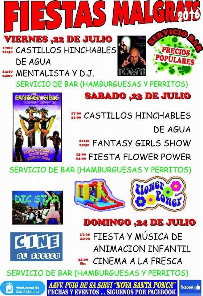 Festes Puig de sa Sirvi.