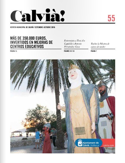 Revista Calvià! núm. 55.