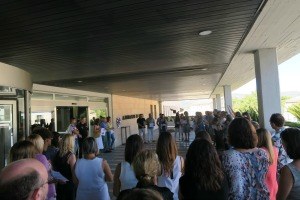 Acto contra la violencia de género.