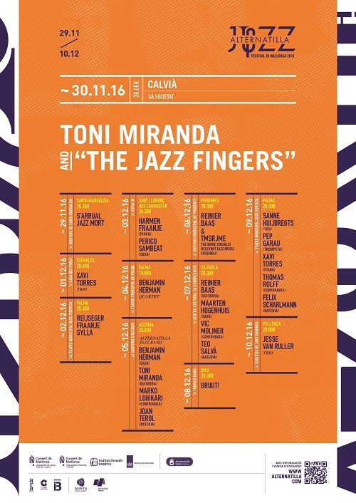 Toni Miranda & The Jazz Fingers.