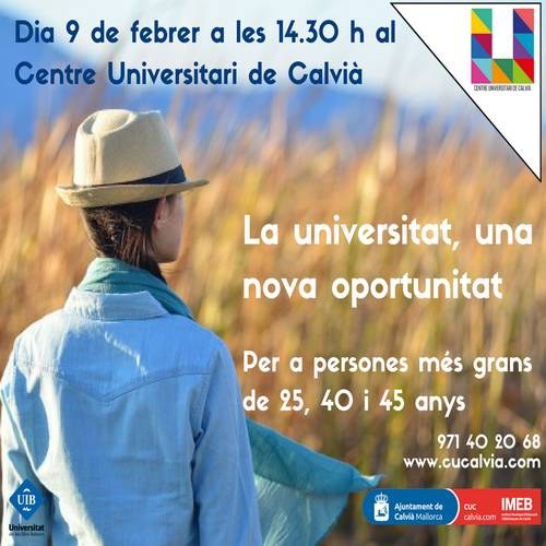 Sesión informativa sobre acceso a la universidad.
