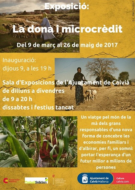 Exposición - La mujer y microcrédito.