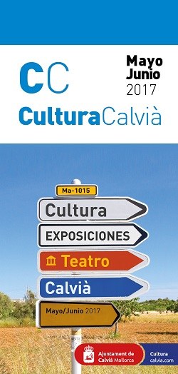 Agenda Cultura Calvià Mayo-Junio 2017.