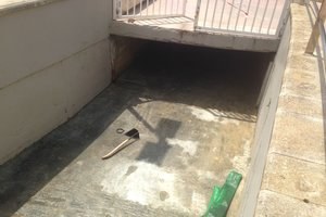 Limpieza de tajeas en playas de Magaluf y Peguera.