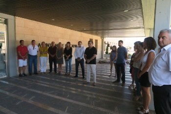 Minuto de silencio en memoria de Miguel A. Blanco.