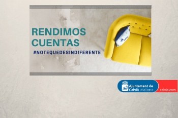 Rendimos cuentas en las zonas de Calvià.