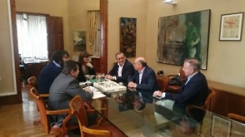 Reunión en la Conselleria de Turisme.