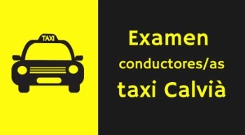 Pruebas para la obtención del carnet de taxista.