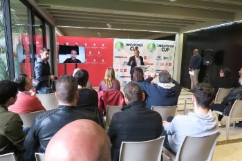 Presentación del torneo Santa Ponça Cup 2018.