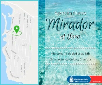 Apertura nuevo Mirador de El Toro.