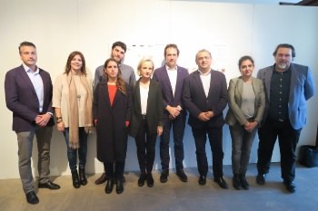 Exposición proyectos del concurso vpo en Magaluf.