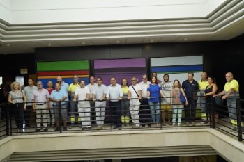 19 personas contratadas del Programa Visibles.