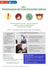 Cursos de formación profesional específica.