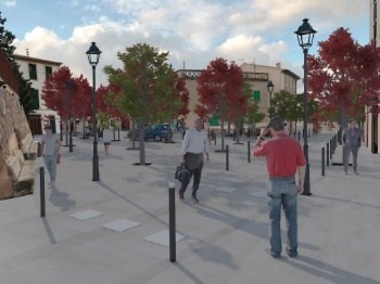 Proyecto de reforma del c/Major de Calvià vila.