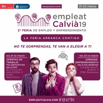 Más de 470 empleos en la II Feria de Ocupación.
