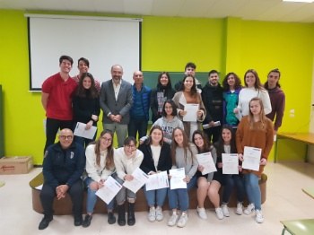 Taller-simulacro de Protección Civil en IES Calvià.