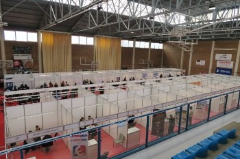 Gran afluencia en la II Feria del Empleo de Calvià.
