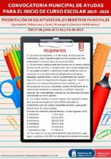 Infórmate de las Ayudas para el inicio de curso.