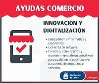 Abierto plazo para solicitar ayudas al Comercio.