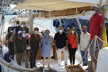 La Balear en las Reservas Marinas de Calvià.