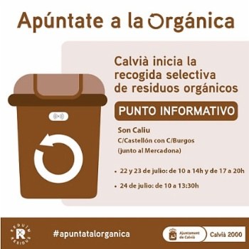 Infórmate sobe la recogida de orgánica.