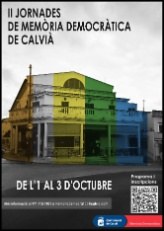 II Jornadas de Memoria Democrática de Calvià.