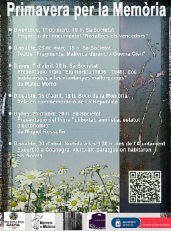 Calvià organiza la 'Primavera per la Memòria'.