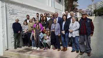 Inauguración placa calle Francisca Pujol Terrassa.