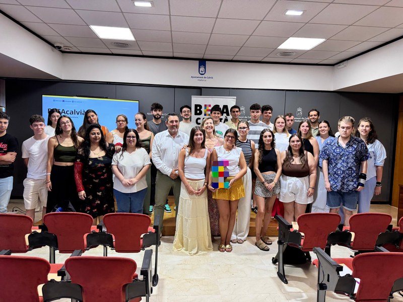 Calvià da la bienvenida a los participantes del programa BECAlvià 2025.