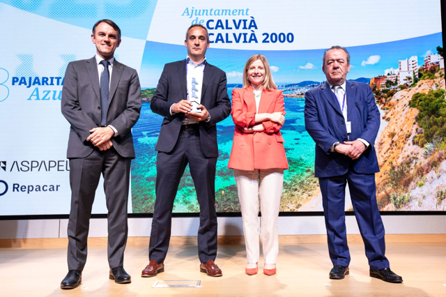 Calvià obtiene 3 Pajaritas Azules como reconocimiento a la excelencia en la gestión municipal de la recogida selectiva de papel y cartón.