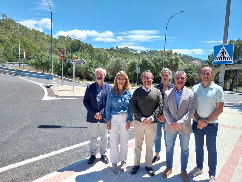 Calvià celebra la aprobación del proyecto del vial cívico que unirá Peguera y Camp de Mar.