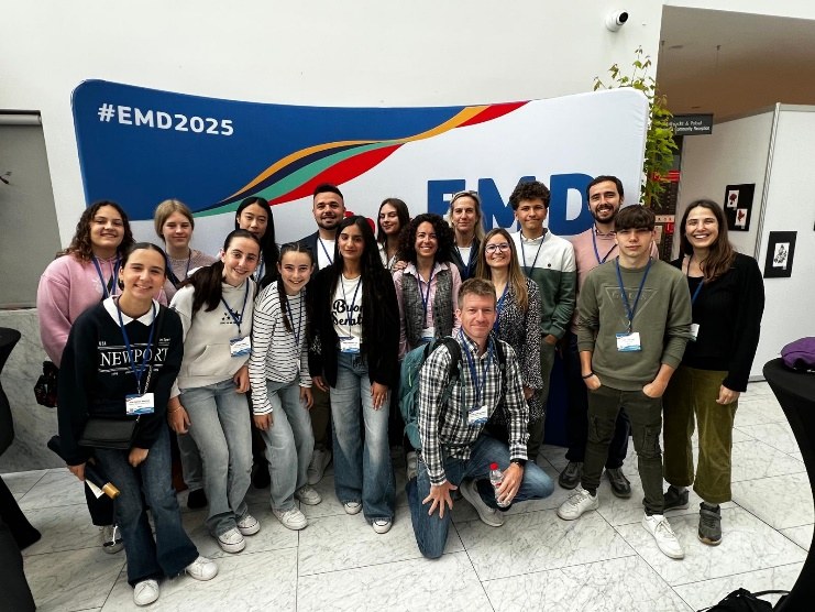 Los tres institutos azules de Calvià presentan el proyecto Calvianers Sostenibles en el European Maritime Day 2025 en Cork, Irlanda.