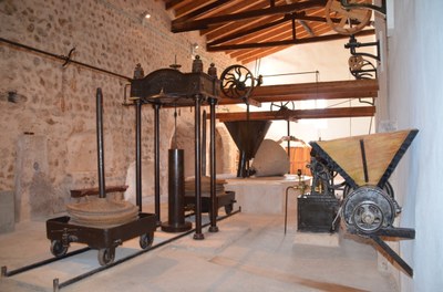 Almazara de la possessió de Galatzó