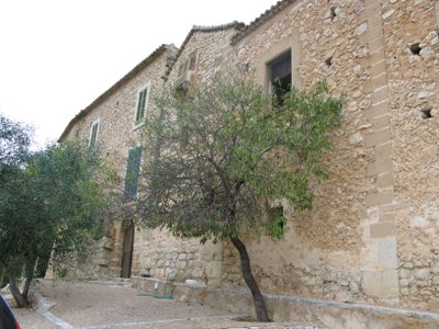 Fachada principal de la Possessió de Son Vic Vell